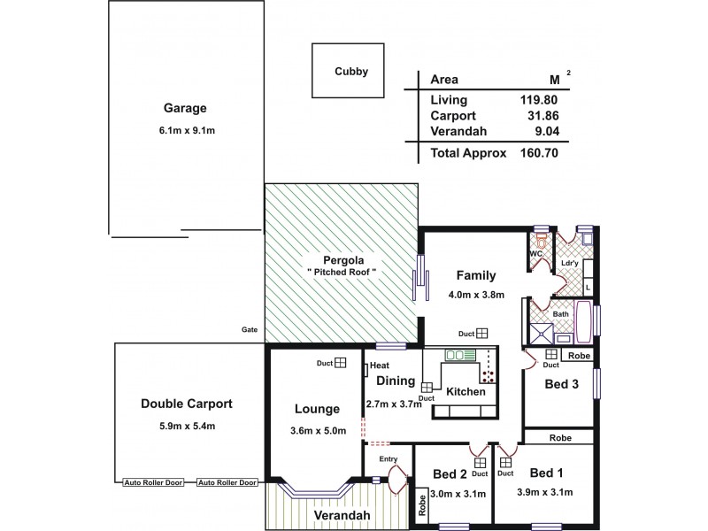 16 Springvale Drive, Blakeview SA 5114 Floorplan