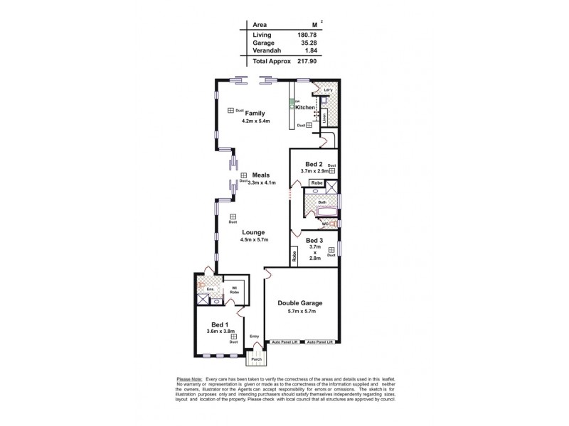 8 St Germain Ave, Andrews Farm SA 5114 Floorplan