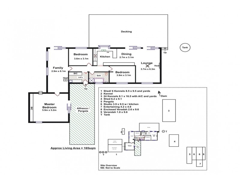 102 Rake Road, Kersbrook SA 5231 Floorplan