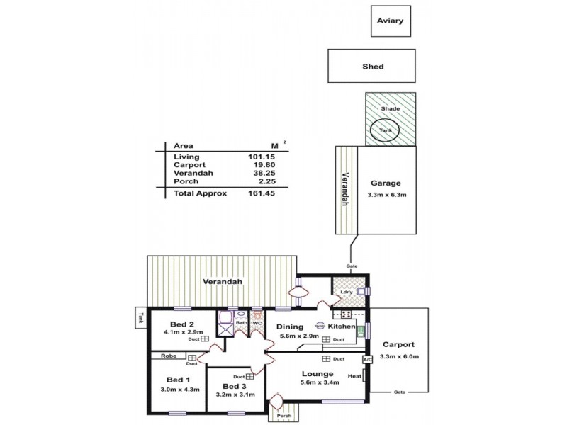 141 Philip Highway, Elizabeth South SA 5112 Floorplan