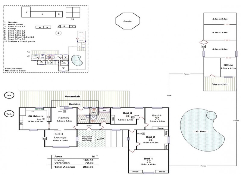1429 Germantown Road Redbanks Via, Mallala SA 5502 Floorplan