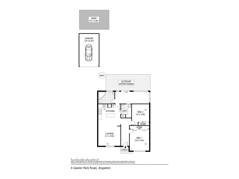4 Gawler Park Road, Angaston SA 5353 Floorplan