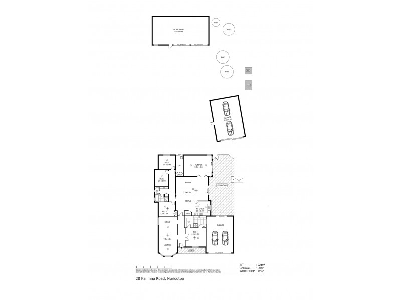 28 Kalimna Road, Nuriootpa SA 5355 Floorplan