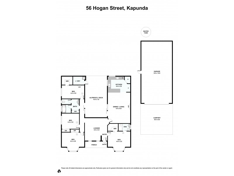 56 Hogan Street, Kapunda SA 5373 Floorplan