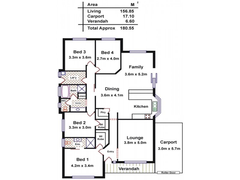 18 Sheriff Street, Gawler South SA 5118 Floorplan