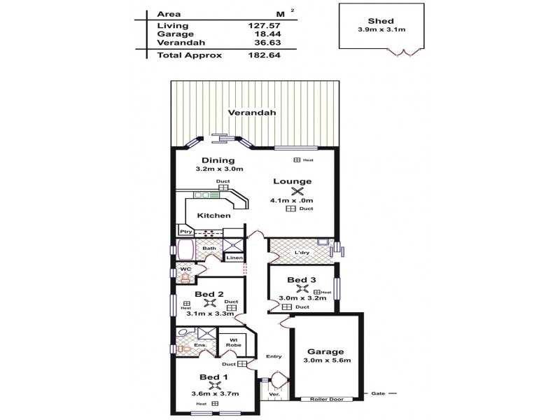 22 Ramnet Circuit, Munno Para SA 5115 Floorplan