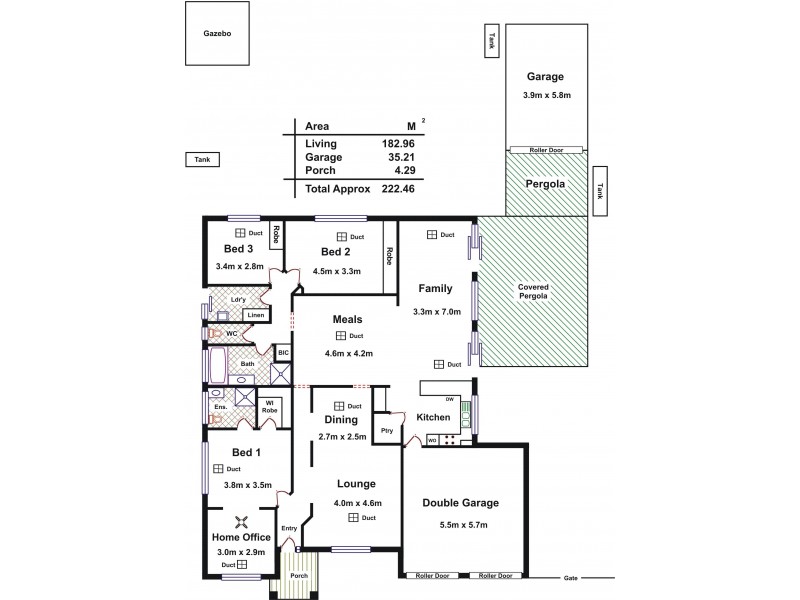 13 Clift Close, Evanston SA 5116 Floorplan