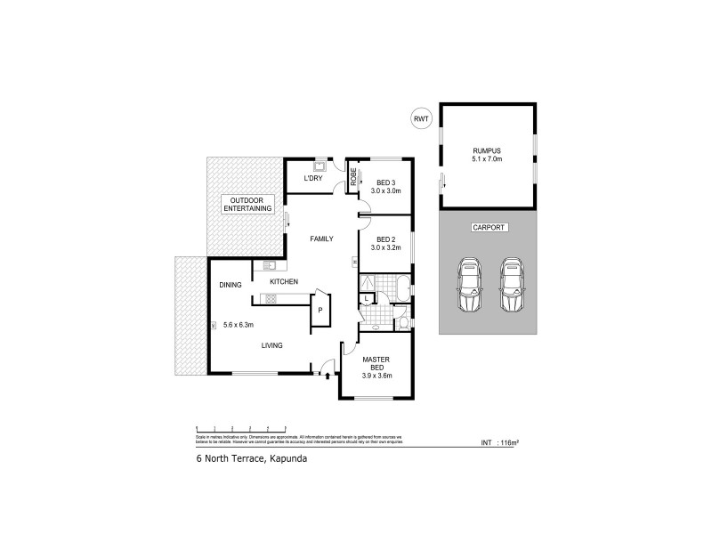 Lot 6 North Terrace, Kapunda SA 5373 Floorplan