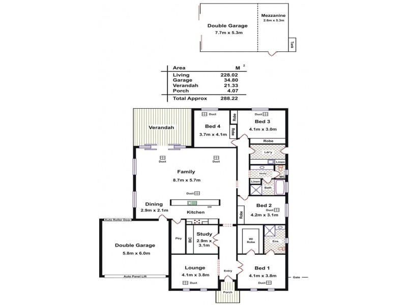 24 Becker Street, Freeling SA 5372 Floorplan