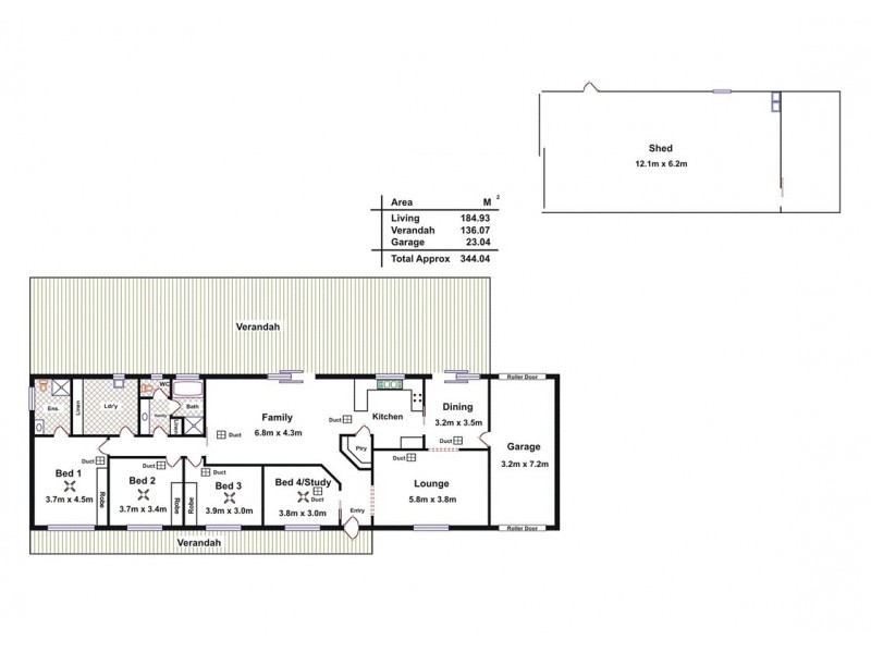 623 Parkers Road, Gawler Belt SA 5118 Floorplan