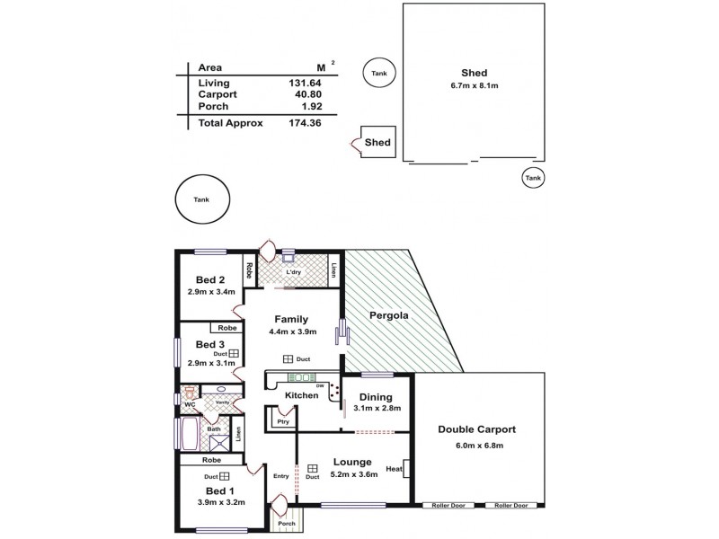3 Robinson Road, Willaston SA 5118 Floorplan