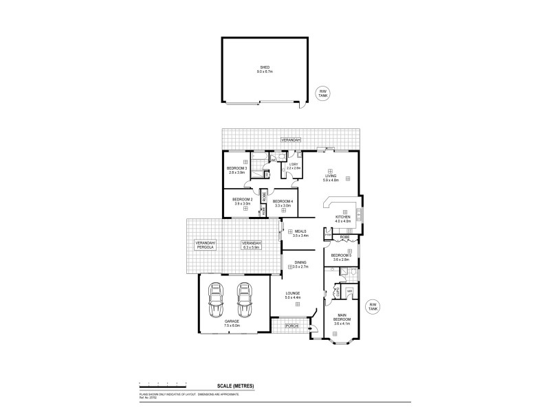 2 Stockwell Road, Stockwell SA 5355 Floorplan
