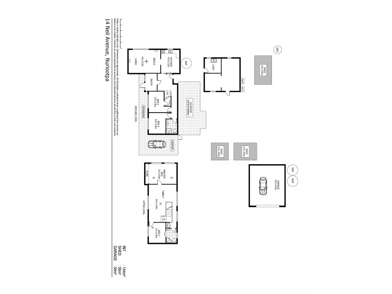 14 Neil Avenue, Nuriootpa SA 5355 Floorplan