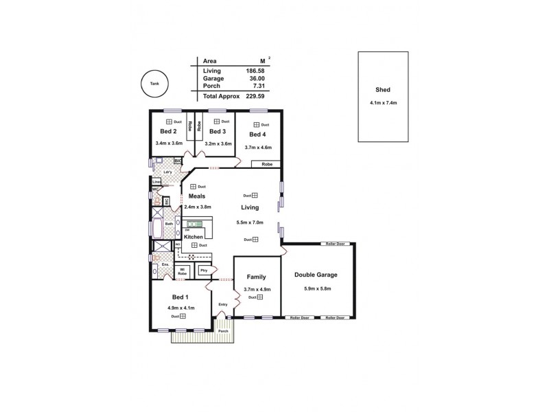 12 Ruskin Road, Thompson Beach SA 5501 Floorplan