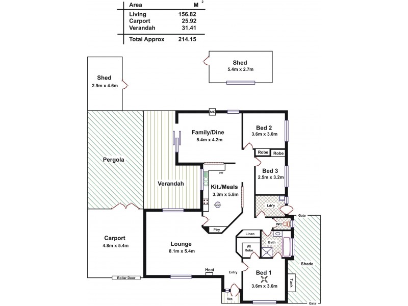 74 Hopner Ave, Burton SA 5110 Floorplan