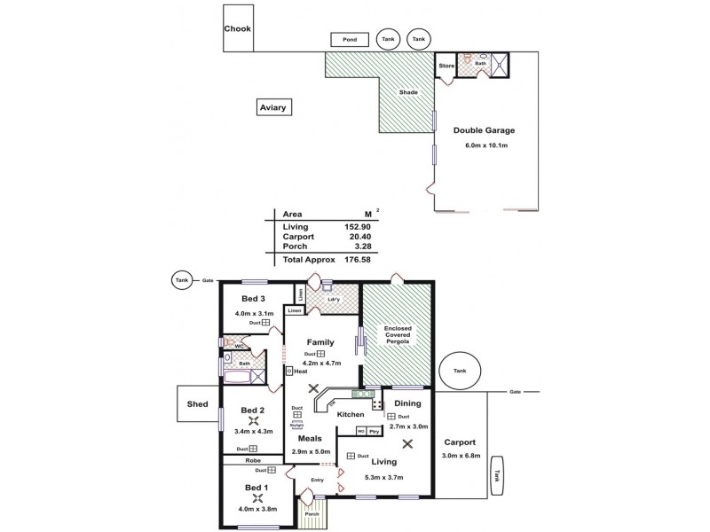 5 Higham Avenue, Balaklava SA 5461 Floorplan