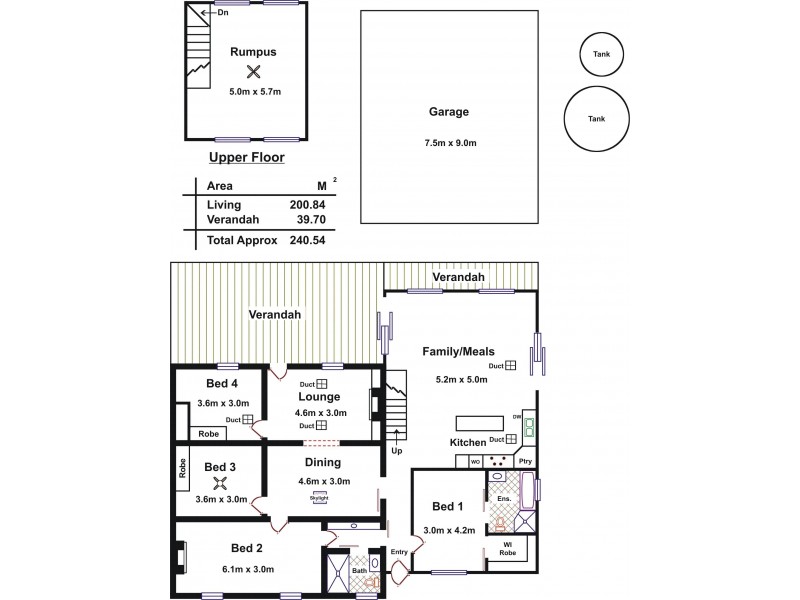 10 Foster Street, Lyndoch SA 5351 Floorplan