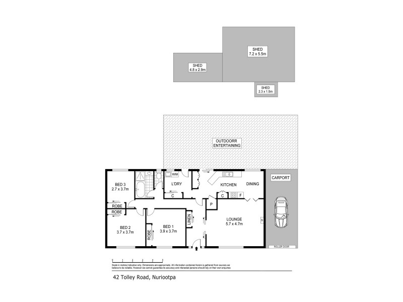 42 Tolley Road, Nuriootpa SA 5355 Floorplan