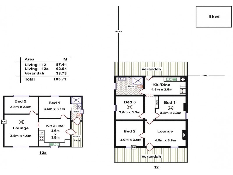 12 / 12A Twenty Second Street, Gawler South SA 5118 Floorplan