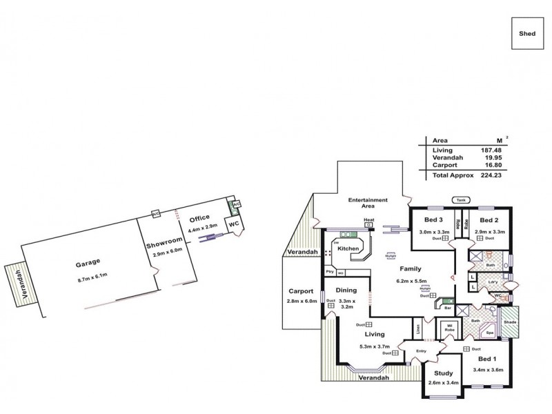 100 Main North Road, Willaston SA 5118 Floorplan