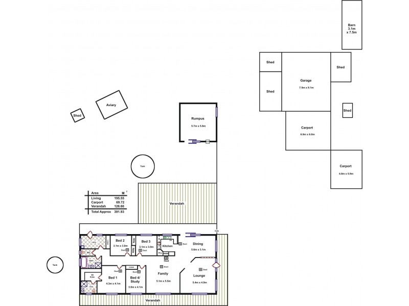 37 Bethesda Road, Lewiston SA 5501 Floorplan