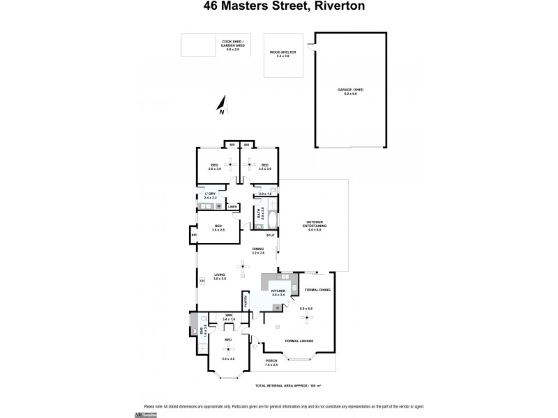 46 Masters Street, Riverton SA 5412 Floorplan