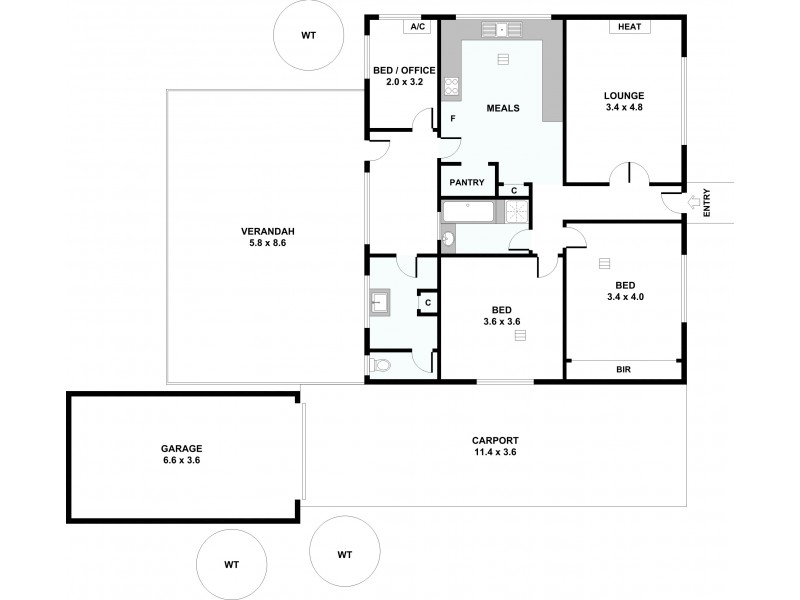 12 George Street, Tanunda SA 5352 Floorplan