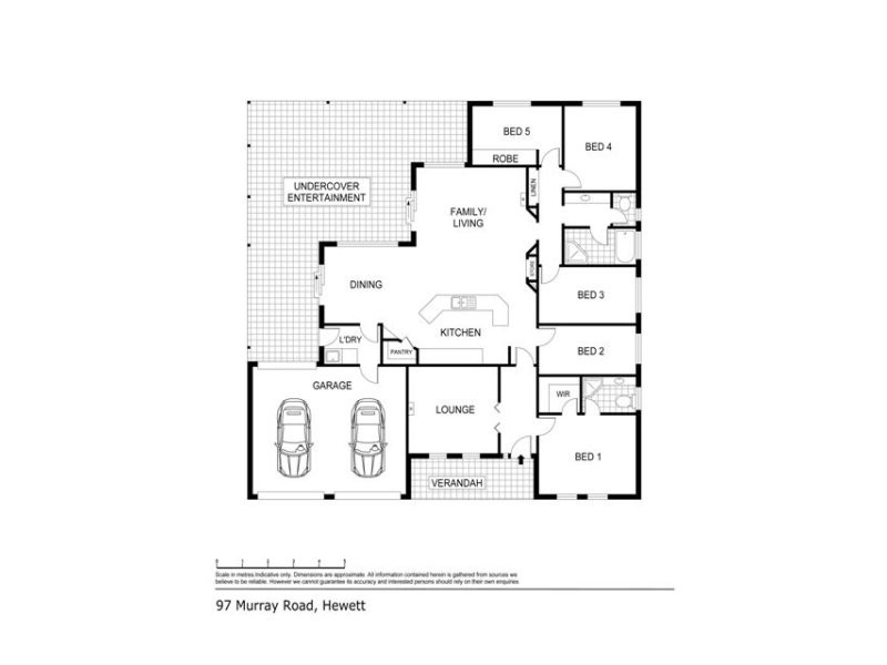 97 Murray Road, Hewett SA 5118 Floorplan