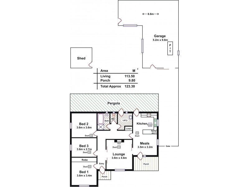 9 High Street, Willaston SA 5118 Floorplan