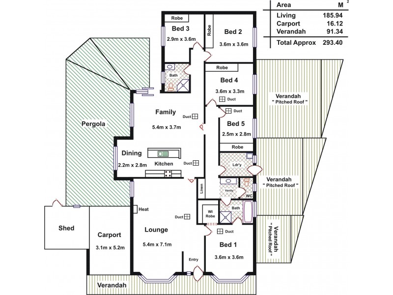 15 Wintulich Avenue, Gawler East SA 5118 Floorplan
