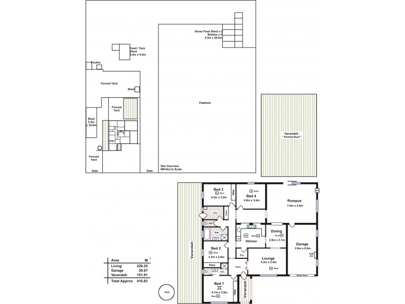 590 Temby Road Two Wells Via, Lewiston SA 5501 Floorplan