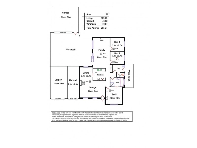 3 John Bull Court, Andrews Farm SA 5114 Floorplan