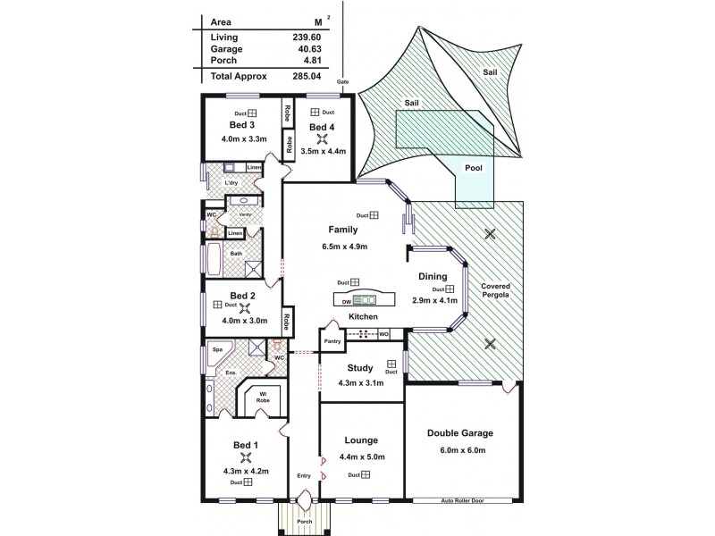 Lot 14 Palamountain Drive, Evanston Park SA 5116 Floorplan