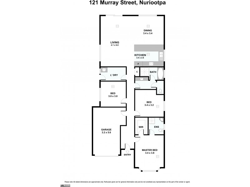 121 Murray Street, Nuriootpa SA 5355 Floorplan