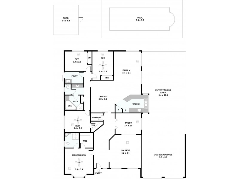 3 Chardonnay Drive, Nuriootpa SA 5355 Floorplan