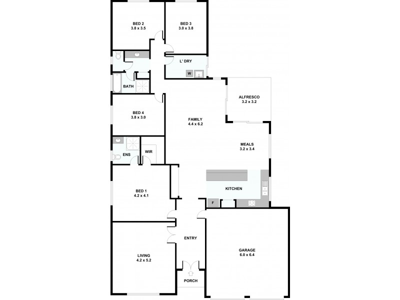 10 Moore Avenue, Nuriootpa SA 5355 Floorplan