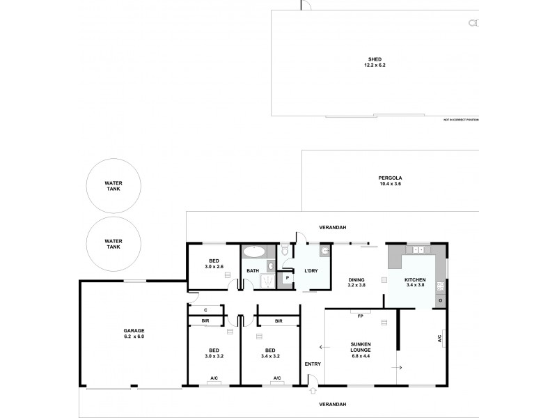 455 Rosedale Road, Rosedale SA 5350 Floorplan