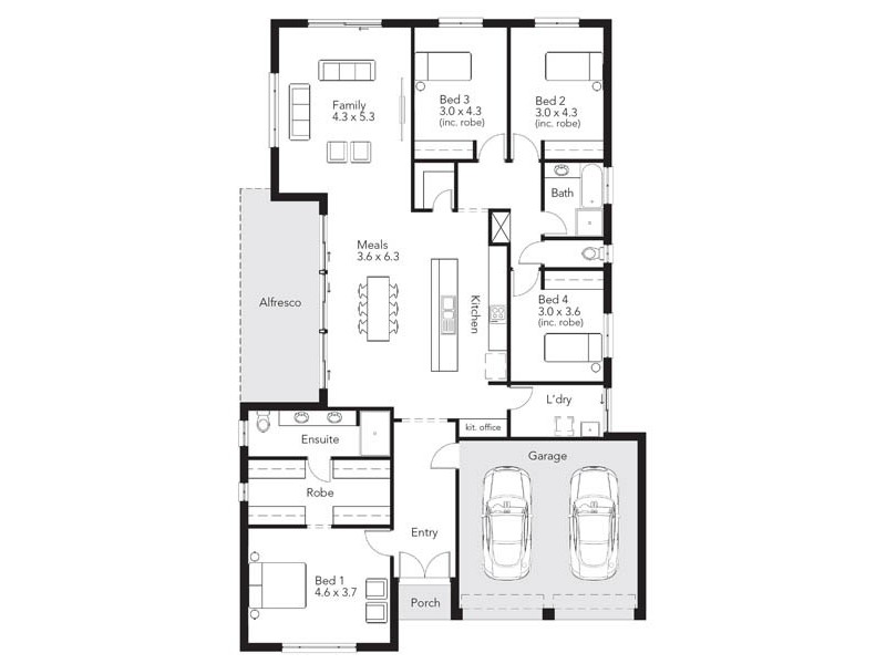 Lot 84 Campbell Circuit, Gawler East SA 5118 Floorplan