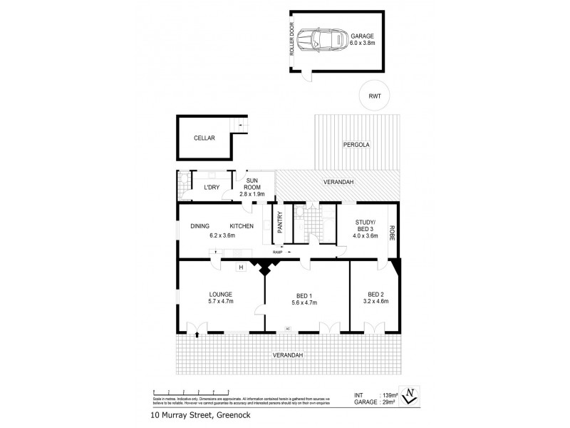 10 Murray Street, Greenock SA 5360 Floorplan