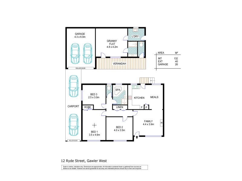 12 Ryde Street, Gawler West SA 5118 Floorplan