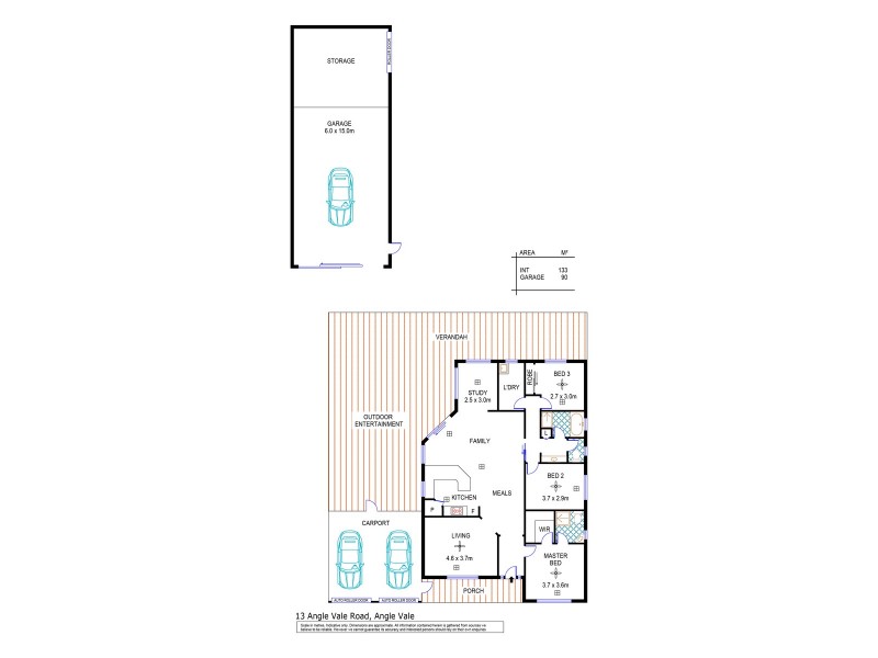 13 Angle Vale Road, Angle Vale SA 5117 Floorplan