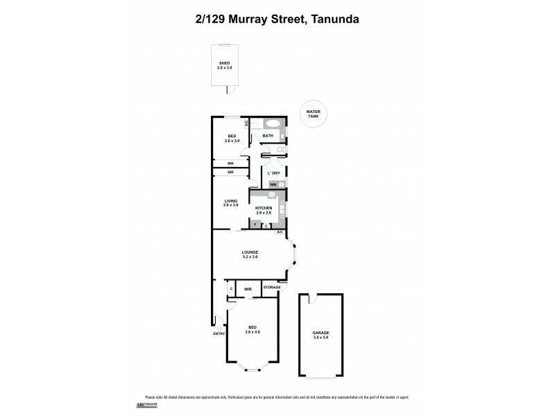 2/129 Murray Street, Tanunda SA 5352 Floorplan