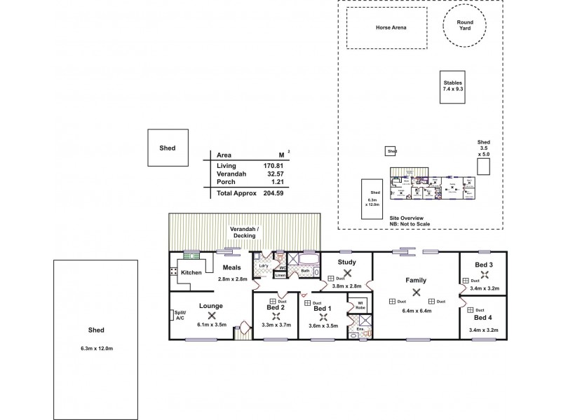 17 Kalbeeba Road, Kalbeeba SA 5118 Floorplan