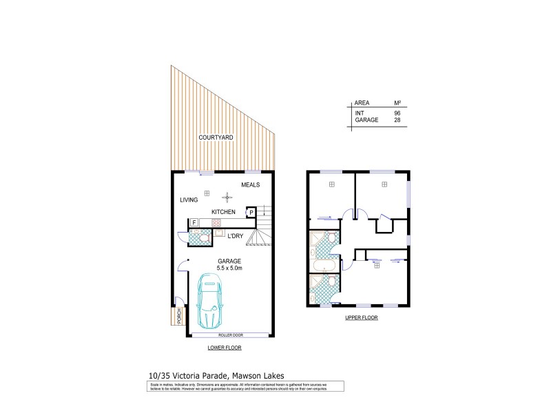 10/35 Victoria Parade, Mawson Lakes SA 5095 Floorplan