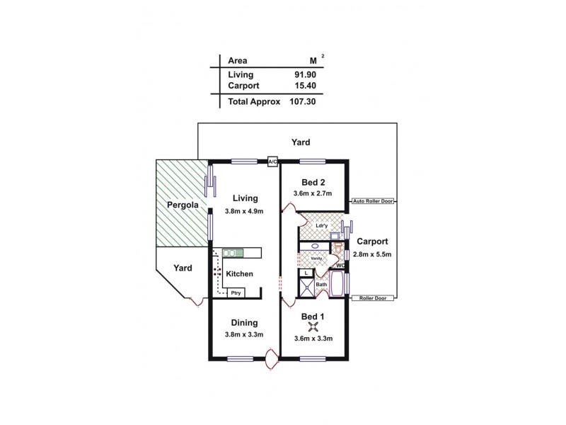 43 Para Road (Unit 4), Evanston SA 5116 Floorplan