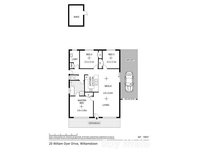 20 William Dyer Drive, Williamstown SA 5351 Floorplan