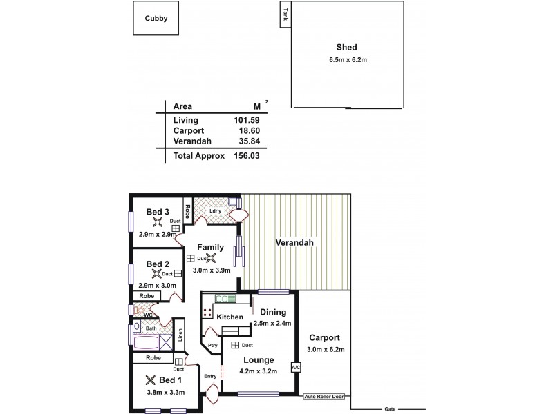 6 Kareda Street, Willaston SA 5118 Floorplan