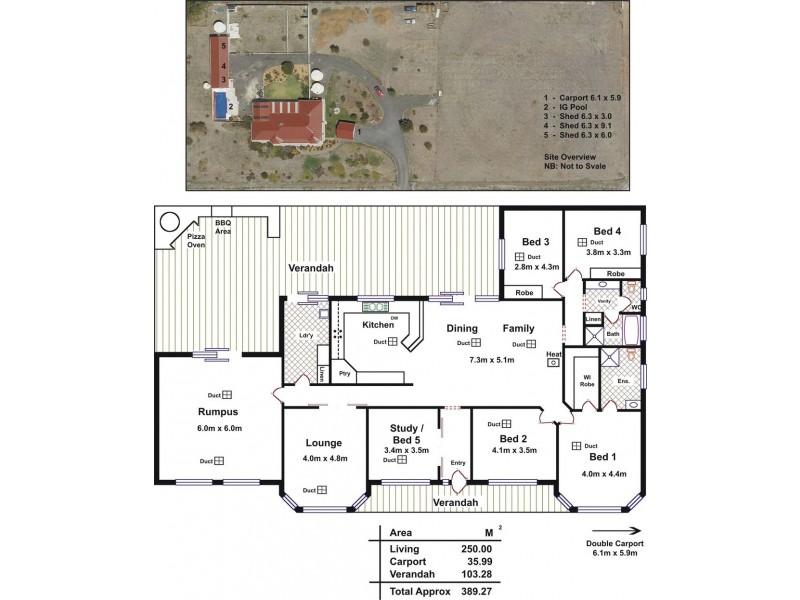 5 Karapas Court, Lewiston SA 5501 Floorplan