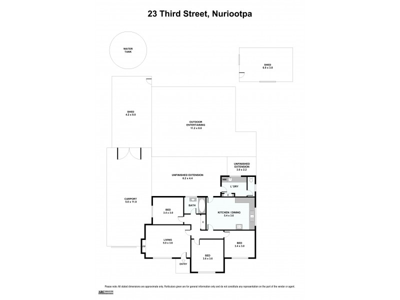 23 Third Street, Nuriootpa SA 5355 Floorplan