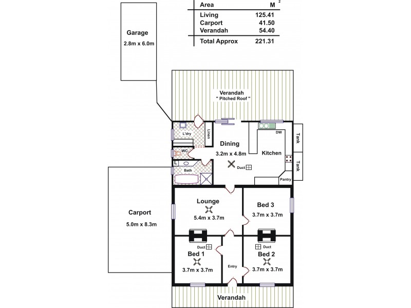 5 Twentyfirst Street, Gawler South SA 5118 Floorplan